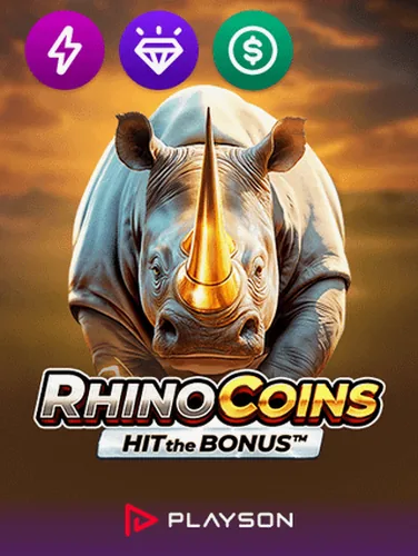 Rhino Coins Hit the Bonus slot by Playson — Adrian Lucky Wheel
